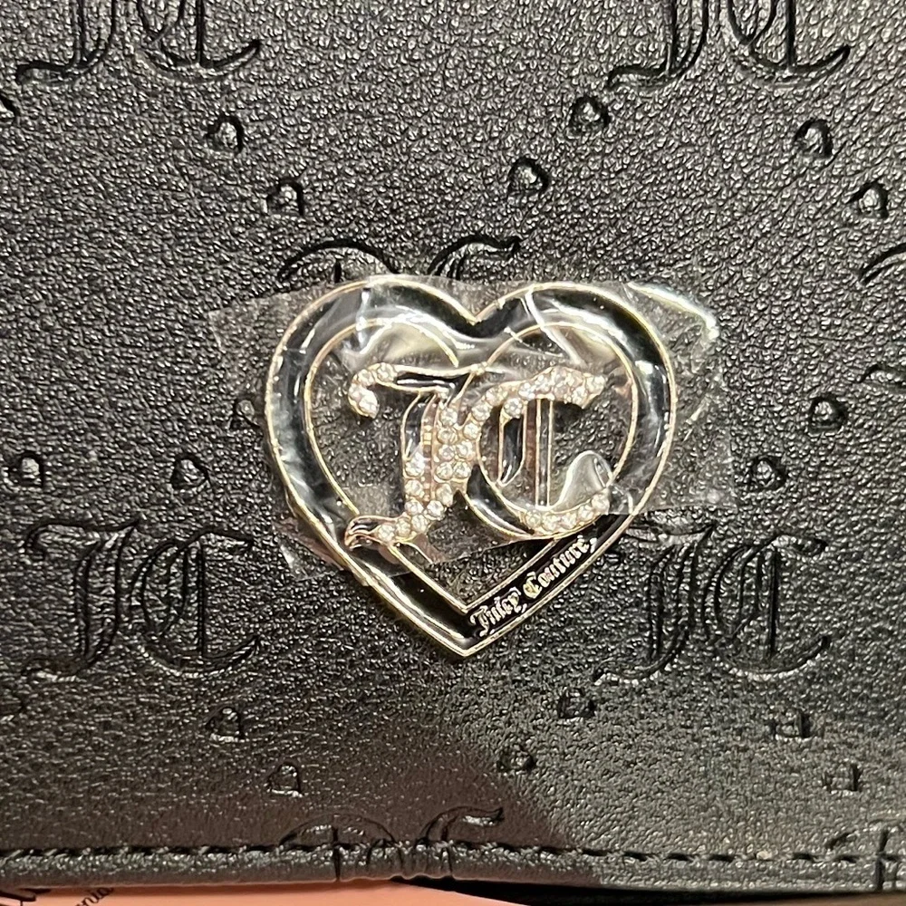 🖤🖤NWT JUICY COUTURE LIQUORICE “ONLY YOU AND ME CC KEY FOB”🖤🖤